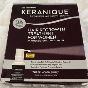 Keranique hair regrowing for women